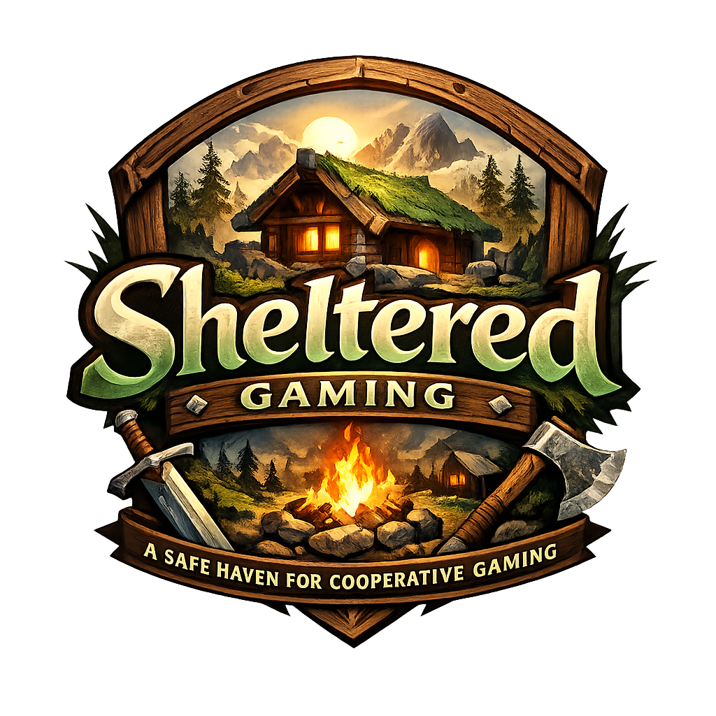 Sheltered Gaming Logo